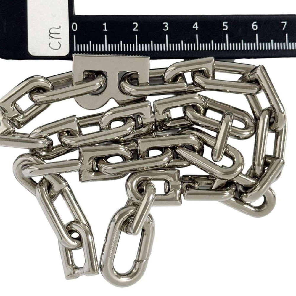 Balenciaga Men's and Women's B Chain Slim Necklace (Short) — Like New