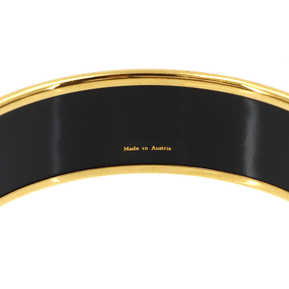 Hermes HERMES Email GM Bangle Bracelet Blue Multicolor Gold — Like New