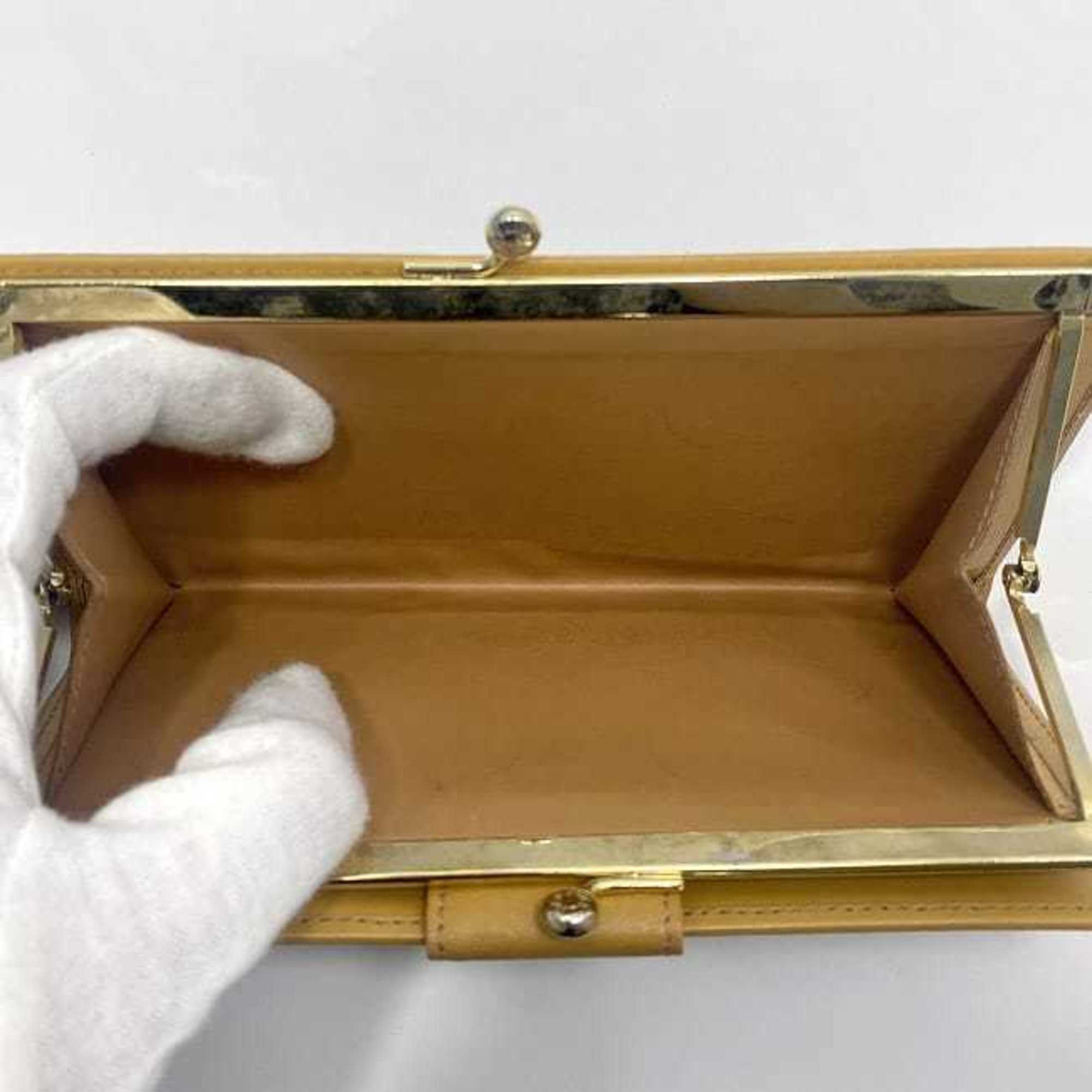 Celine Bi-fold Long Wallet ec-21985 Brown Beige Macadam PVC Leather M13 CELINE Folding