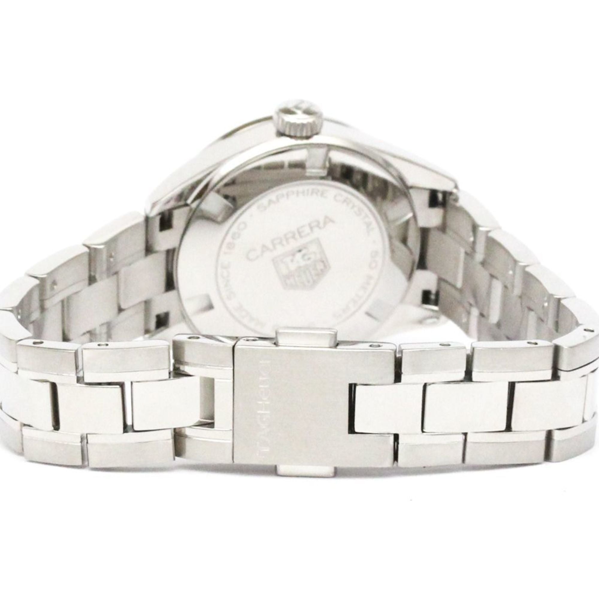 TAG HEUER Carrera Stainless Steel Quartz Ladies Watch WV1414 Polished — Very Good