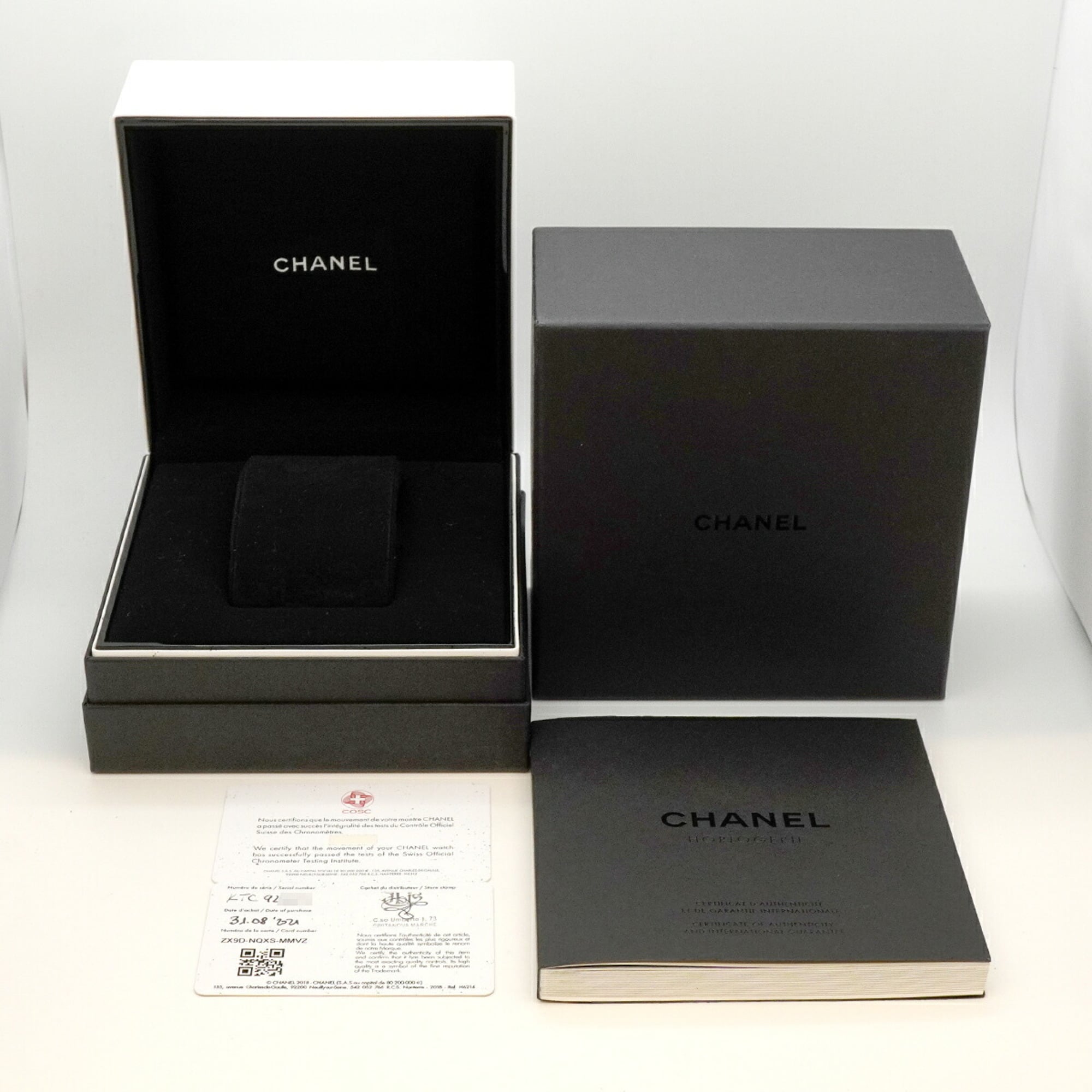 Chanel J12 H5697 Black Dial Men's Watch — Good