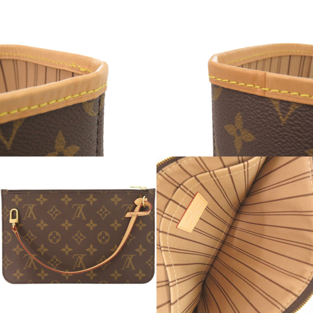 Louis Vuitton Neverfull GM Handbag with Pouch, Monogram M40990 Tote Bag LV 1668 LOUIS VUITTON — Like New