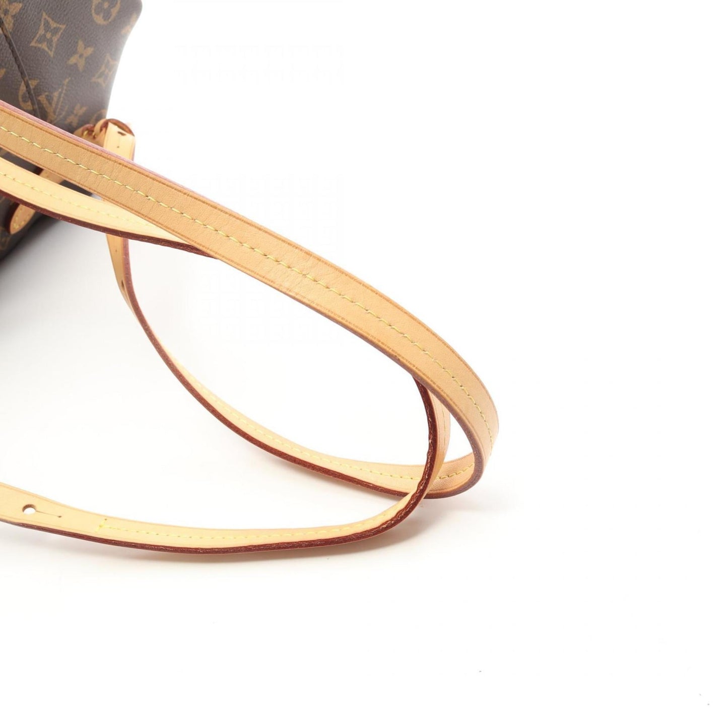 Louis Vuitton Montsouris Backpack Bag, Coated Canvas and Leather, Monogram, Women's, Brown, M43431