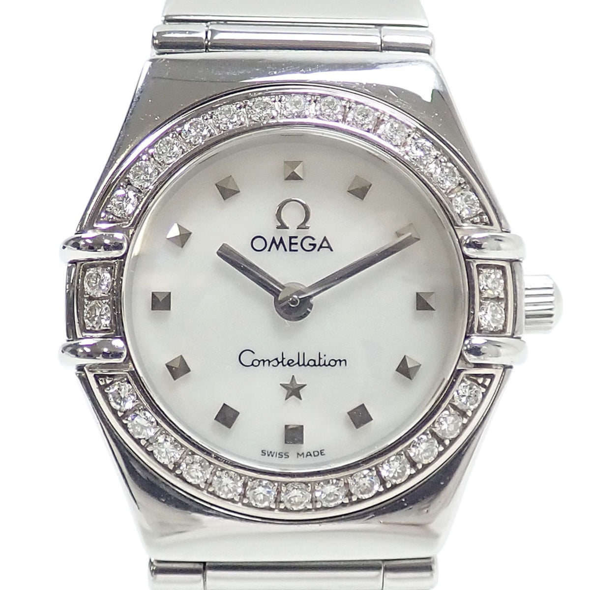 Omega Constellation Mini My Choice Ladies Quartz Watch, Stainless Steel, 1465.71, Battery-Powered — Good