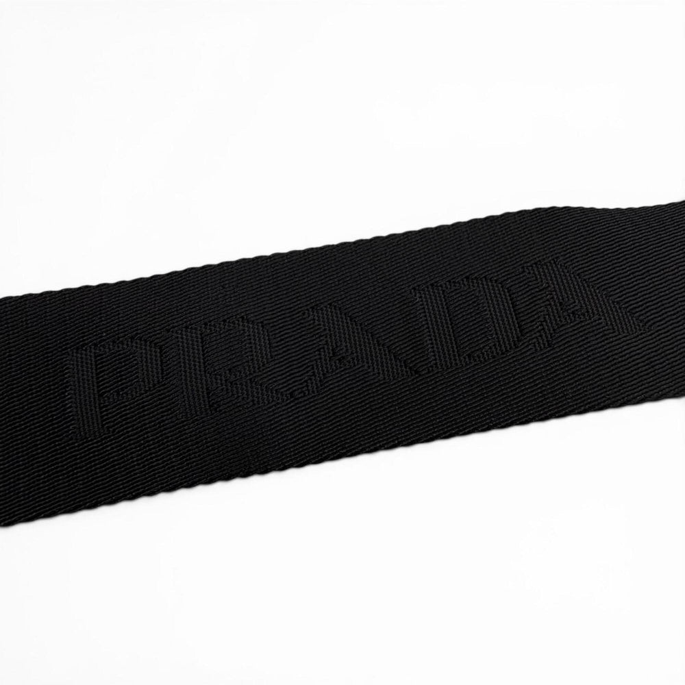 PRADA 2VE022 Saffiano Leather Triangle Logo 2-Way Briefcase Business Bag Black Made in Italy Men's — Like New
