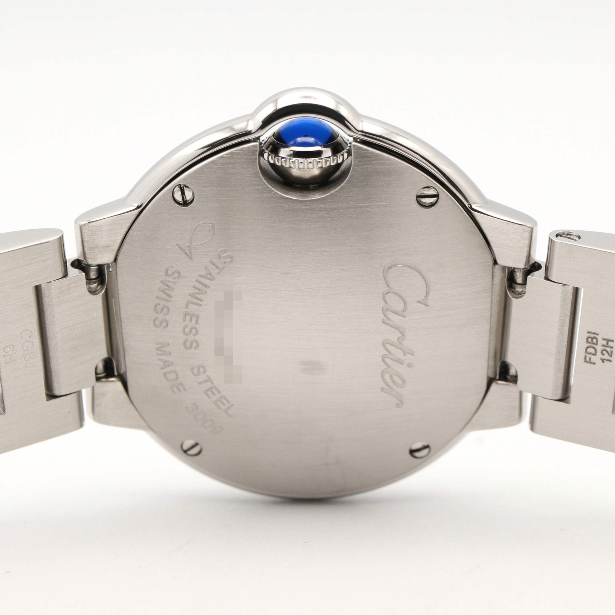 Cartier Ballon Bleu SM Watch, Stainless Steel, Ladies, Silver Tone, W69010Z4 — Very Good