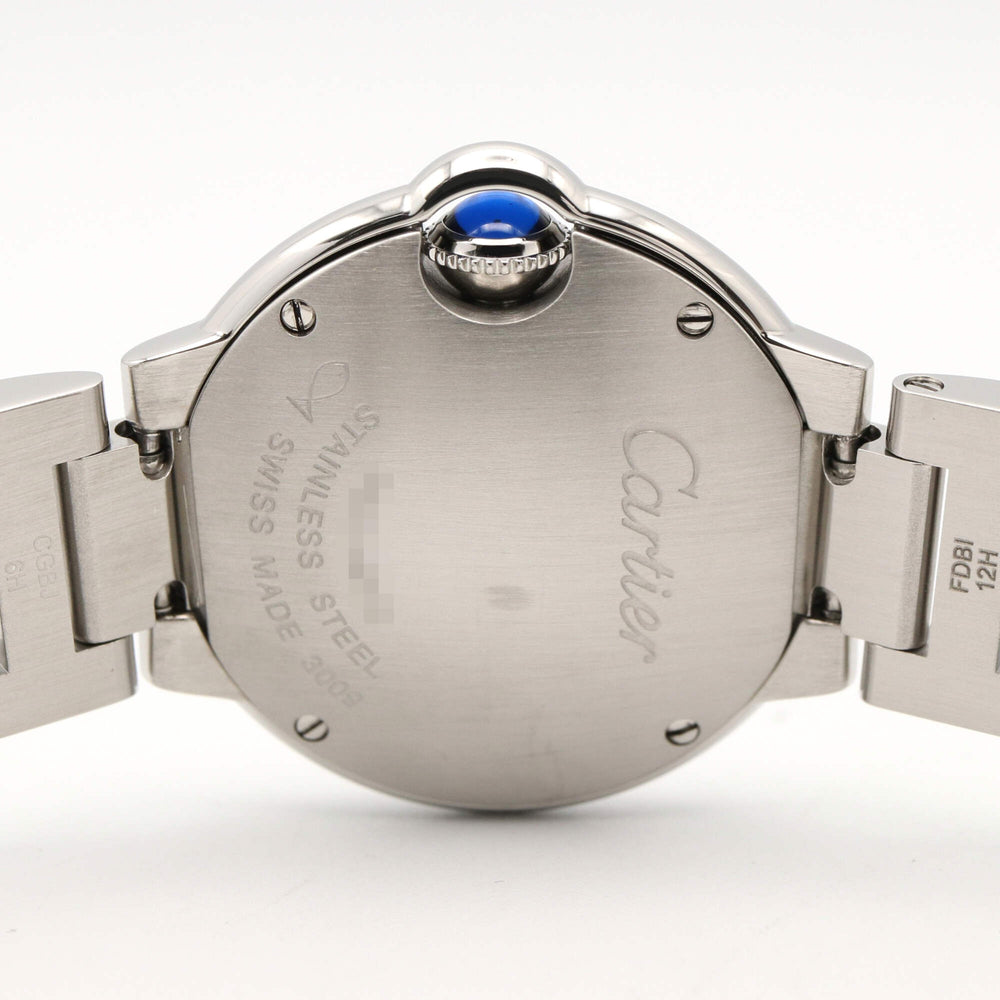 Cartier Ballon Bleu SM Watch, Stainless Steel, Ladies, Silver Tone, W69010Z4 — Very Good