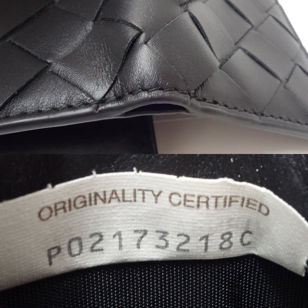 BOTTEGA VENETA Tiny Compact Wallet Intrecciato Women's Tri-fold P02173218C 181874