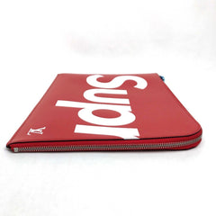 LOUIS VUITTON M67722 Louis Vuitton x Supreme Epi Pochette Jour GM PO.JOUR SP EPI POCHETTE Clutch Bag in Leather, Red, for Men and Women — New - Store Return