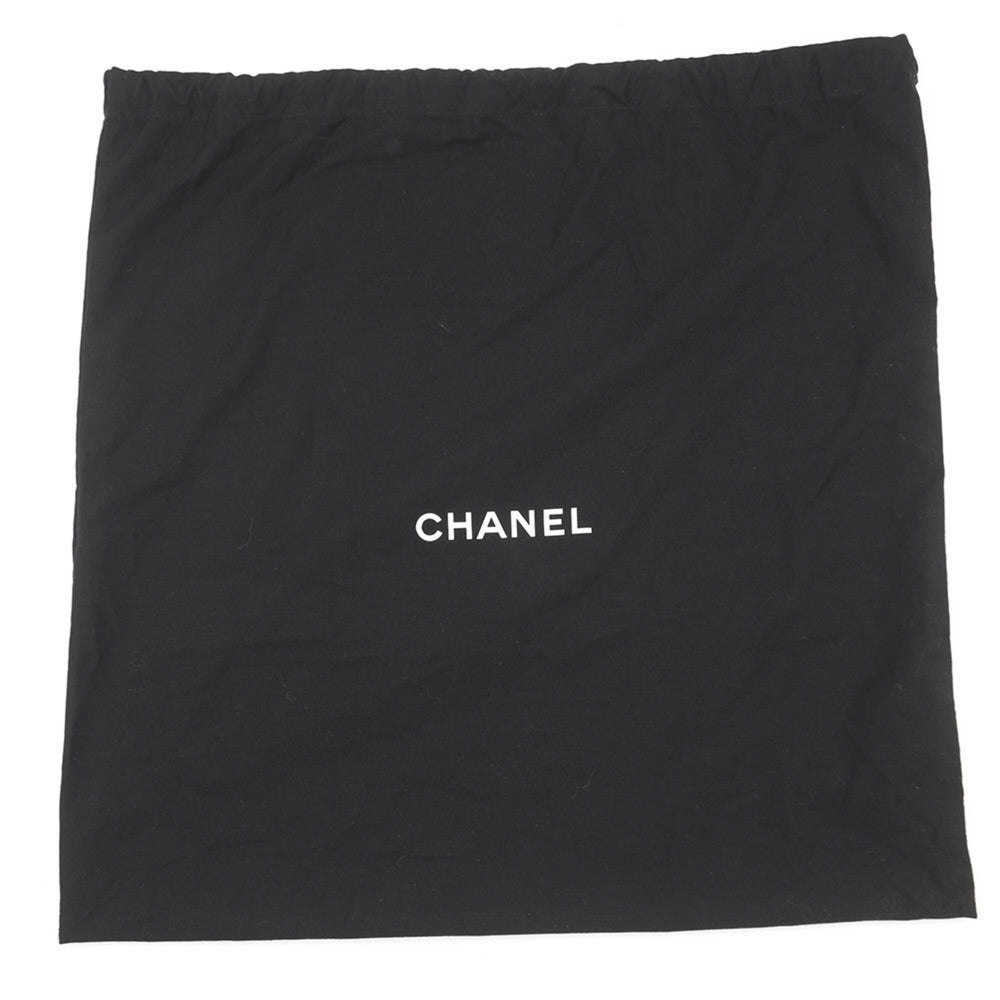 Chanel Backpack, 22 Large, Shiny Calf Leather AS3313, CHANEL Handbag, Black, Women's — Like New