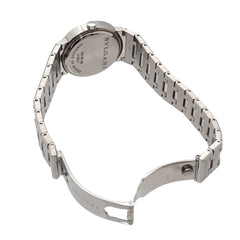 BVLGARI BB26SS Women's Watch 12P Diamond Black Quartz — Very Good