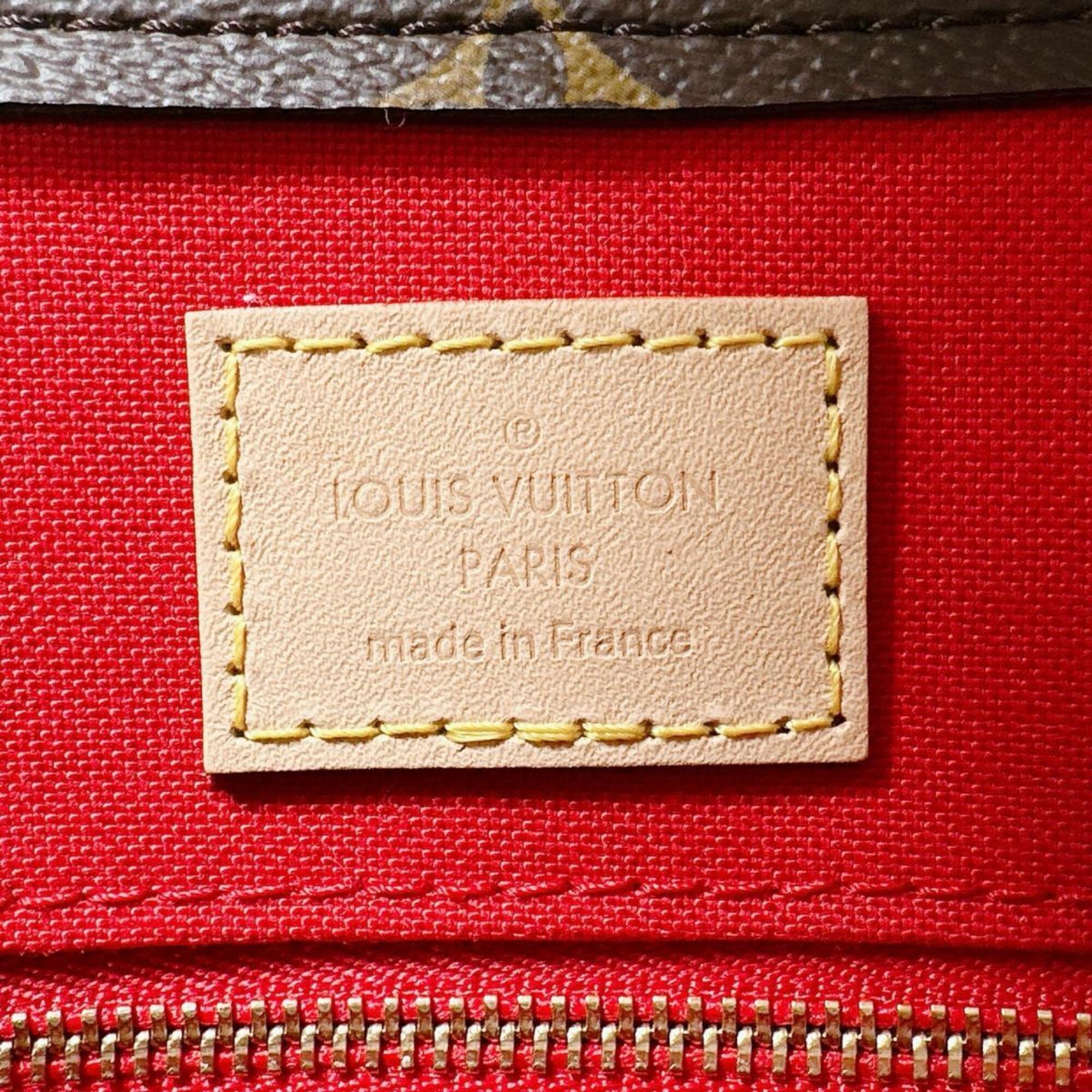 Louis Vuitton LOUIS VUITTON Handbag Sac Plat BB Monogram Canvas M46265 Brown — New - Store Return