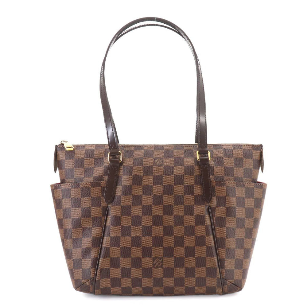 Louis Vuitton Damier Totally PM Tote Handbag, Ebene Brown, N41282 — Like New