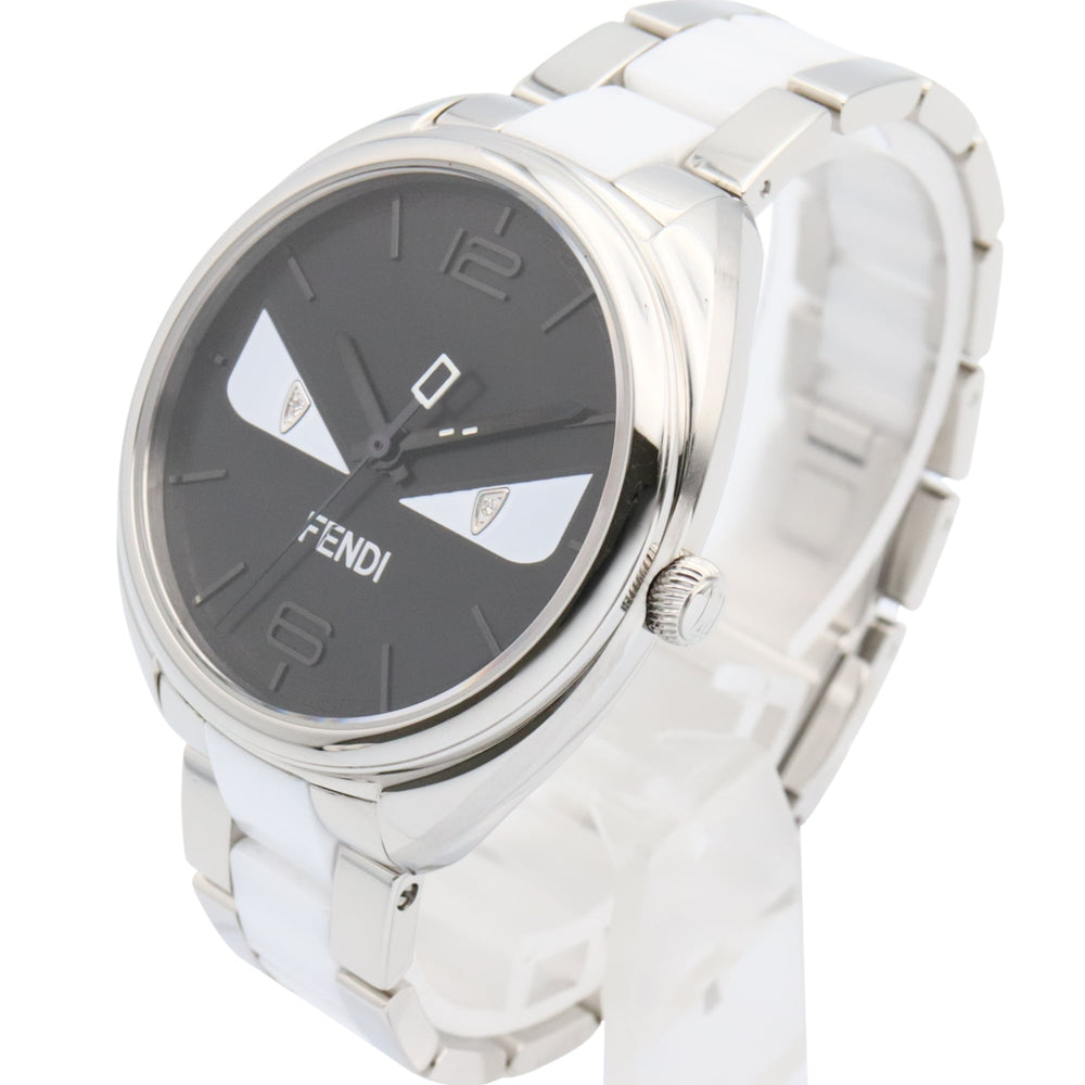 Fendi Bugs Monster Watch, Stainless Steel, Women's, Black, 21000M — Very Good