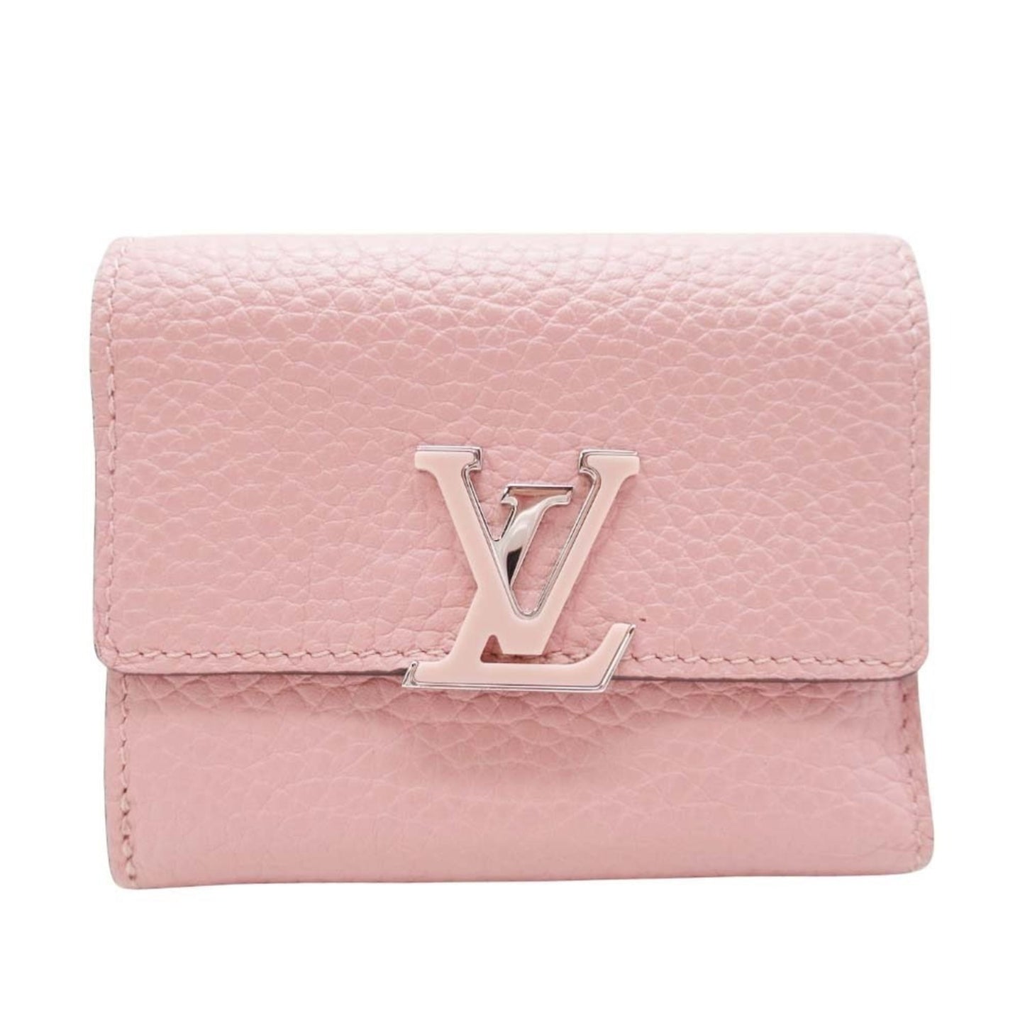 2019 Louis Vuitton Portefeuille Capucines Compact XS Tri-fold Wallet with Coin Purse, M69808, Women's