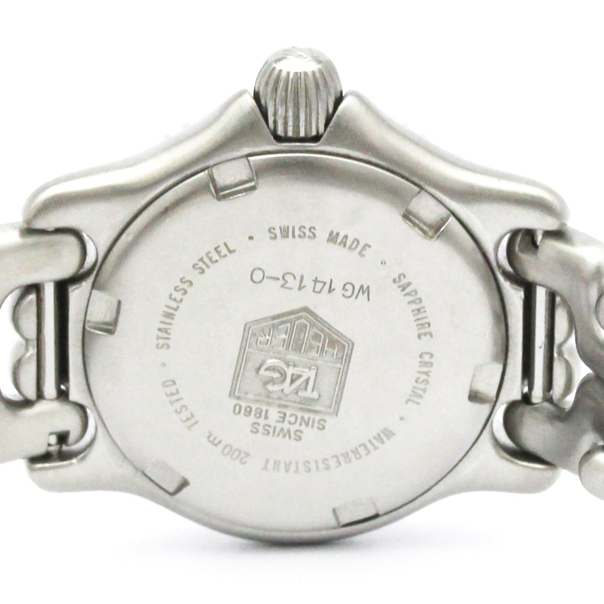 TAG HEUER Sel Professional Steel Quartz Ladies Watch WG1413 Polished — Very Good
