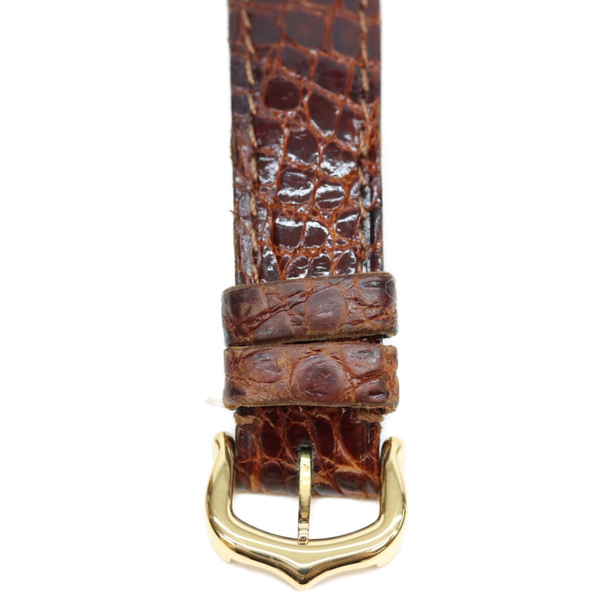 Cartier Must Vendôme SM Vermeil Quartz Watch with Roman Numerals, Gold and Ivory Dial, Ladies' — Very Good