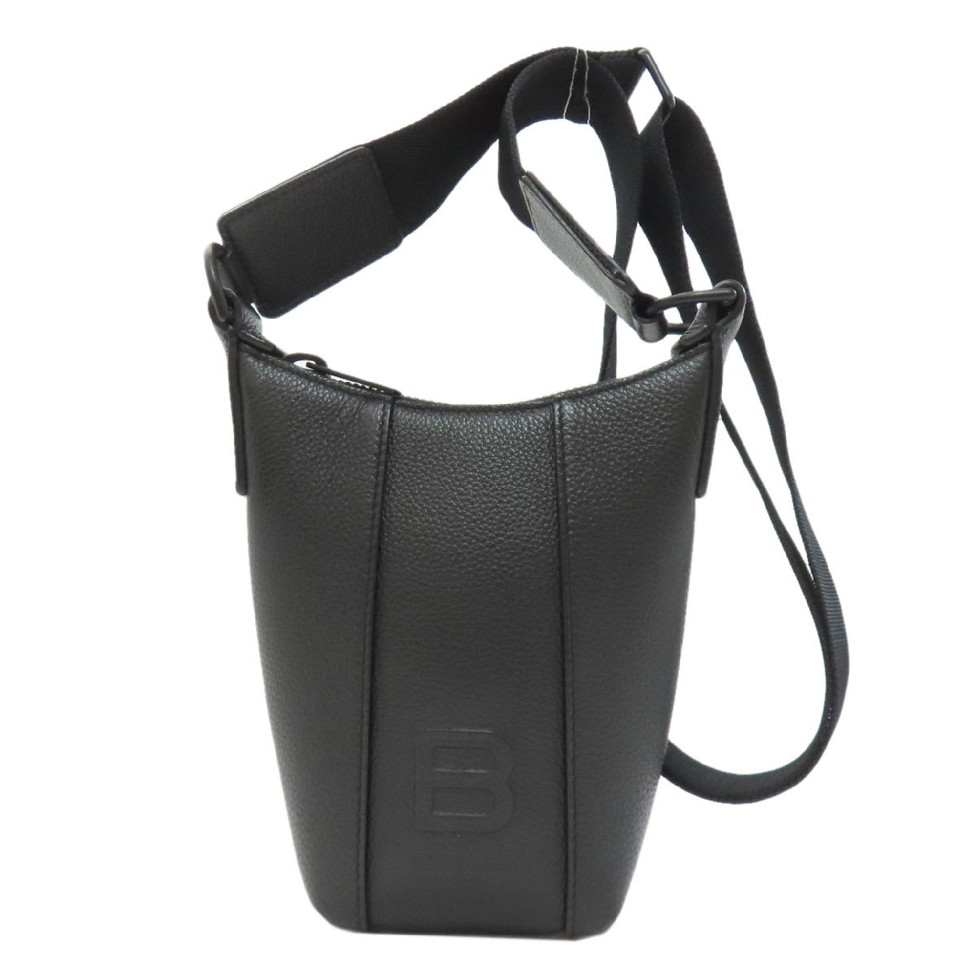 Balenciaga 644722 Hourglass Shoulder Bag Leather Women's BALENCIAGA