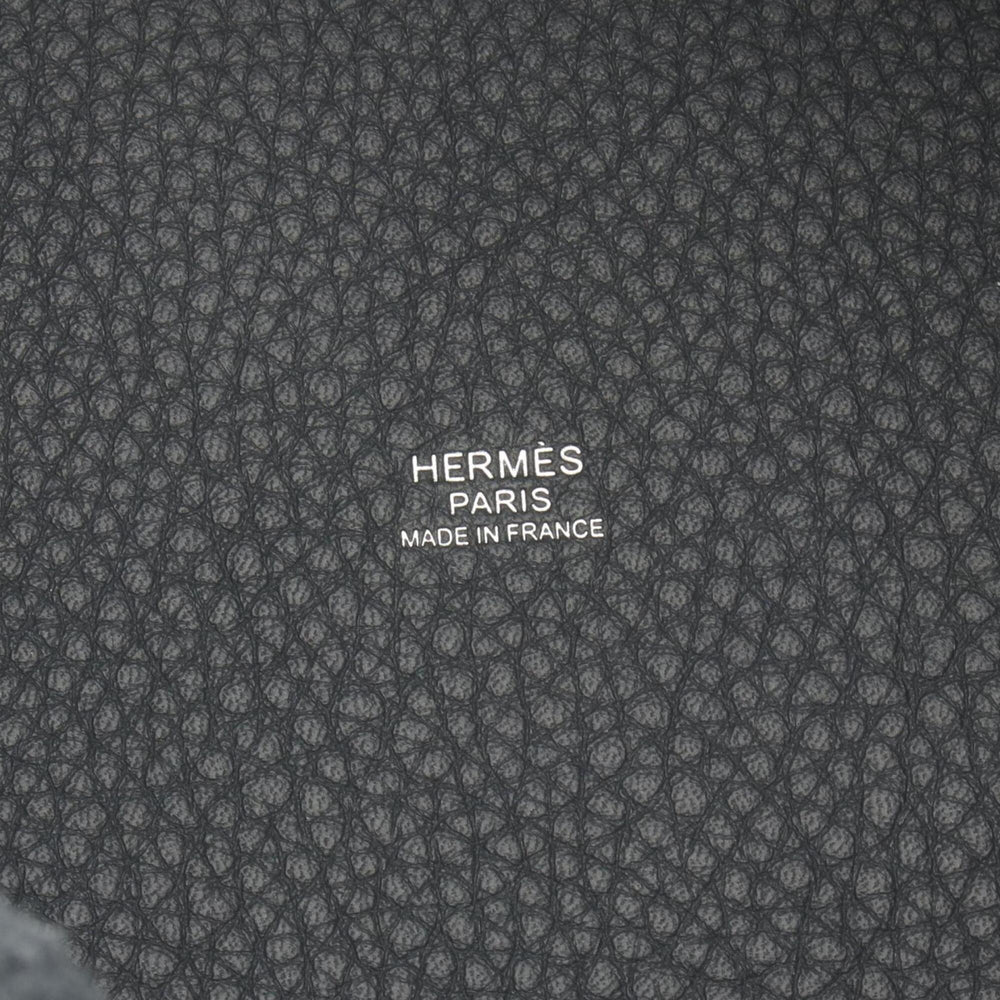Hermes Picotin Lock PM Gris Misty Handbag, Leather, Taurillon Clemence Women's, Gray — New - Store Return