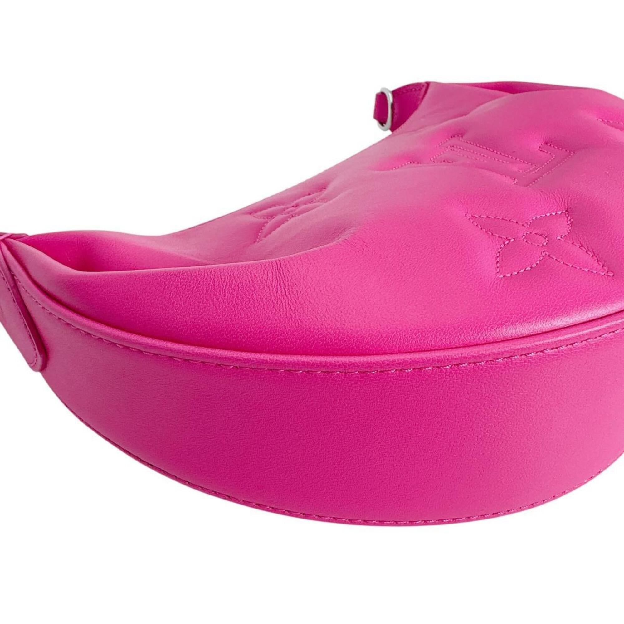 Louis Vuitton LOUIS VUITTON Shoulder Bag Over the Moon Bubble Glam Calfskin M59915 Pink — Like New