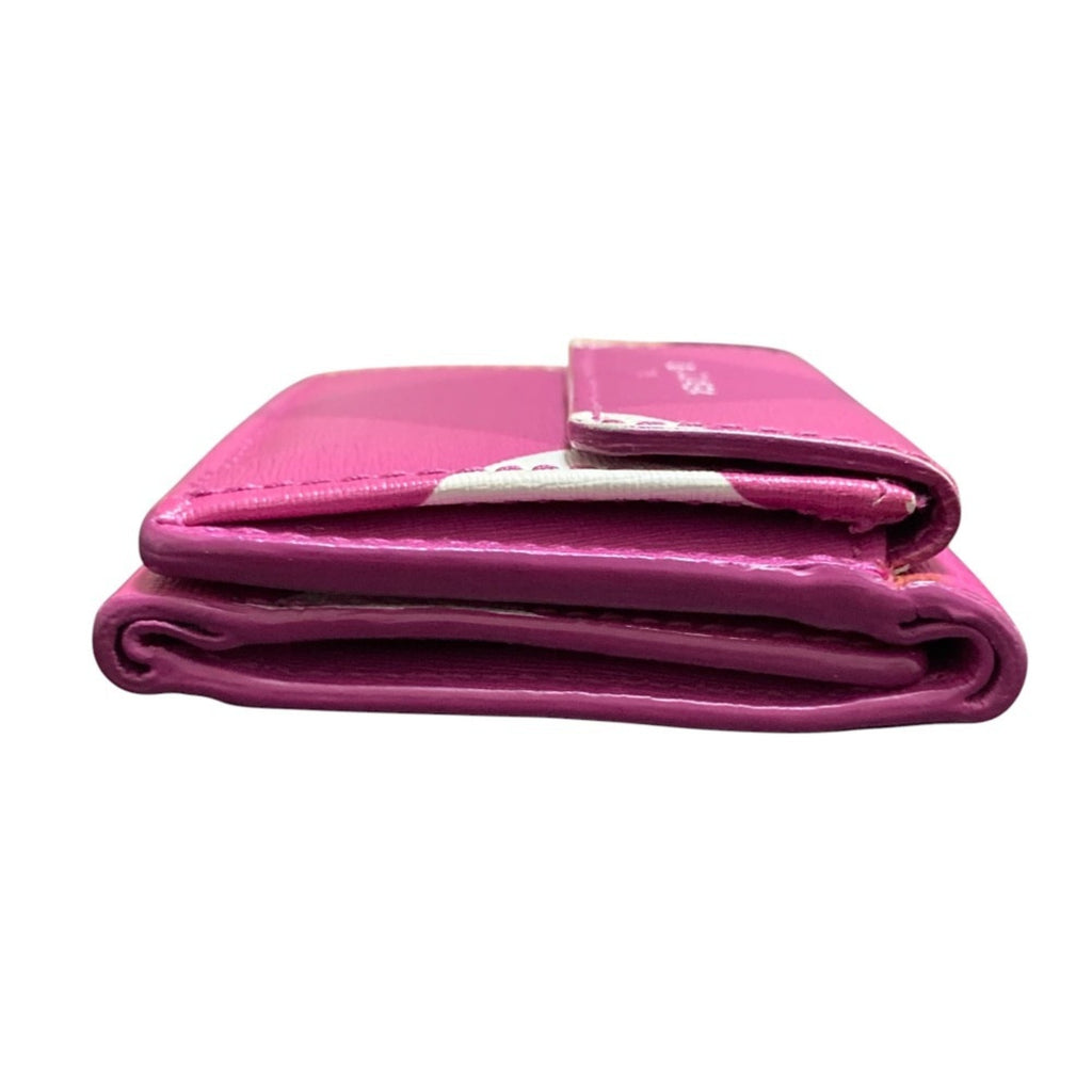 BALENCIAGA Paper Mini Wallet 410133 Pink Purple Women's