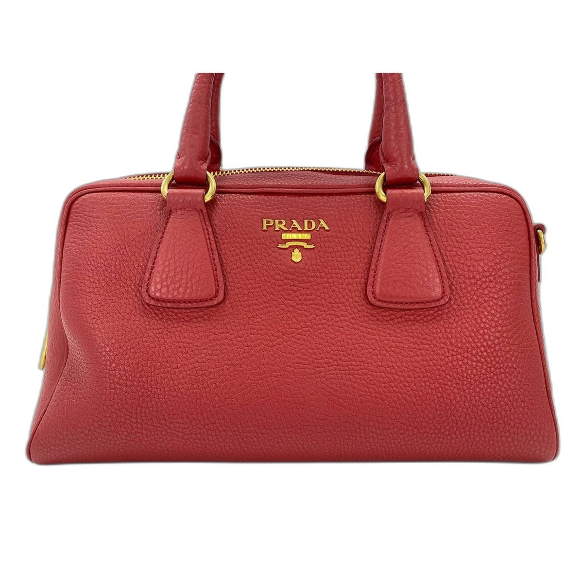 Prada tote bag, red — Like New