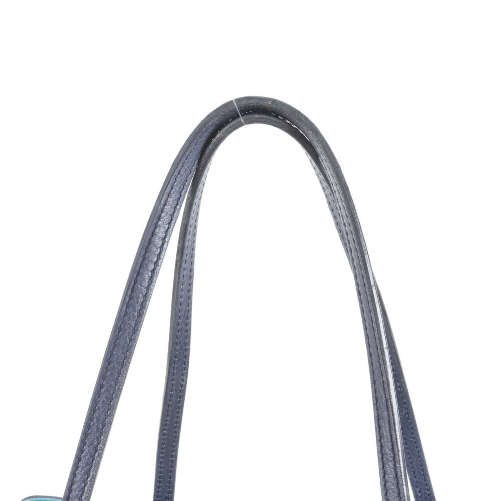 Gucci Swing 354397 Leather Tote Bag/Shoulder Bag, Navy, Women's