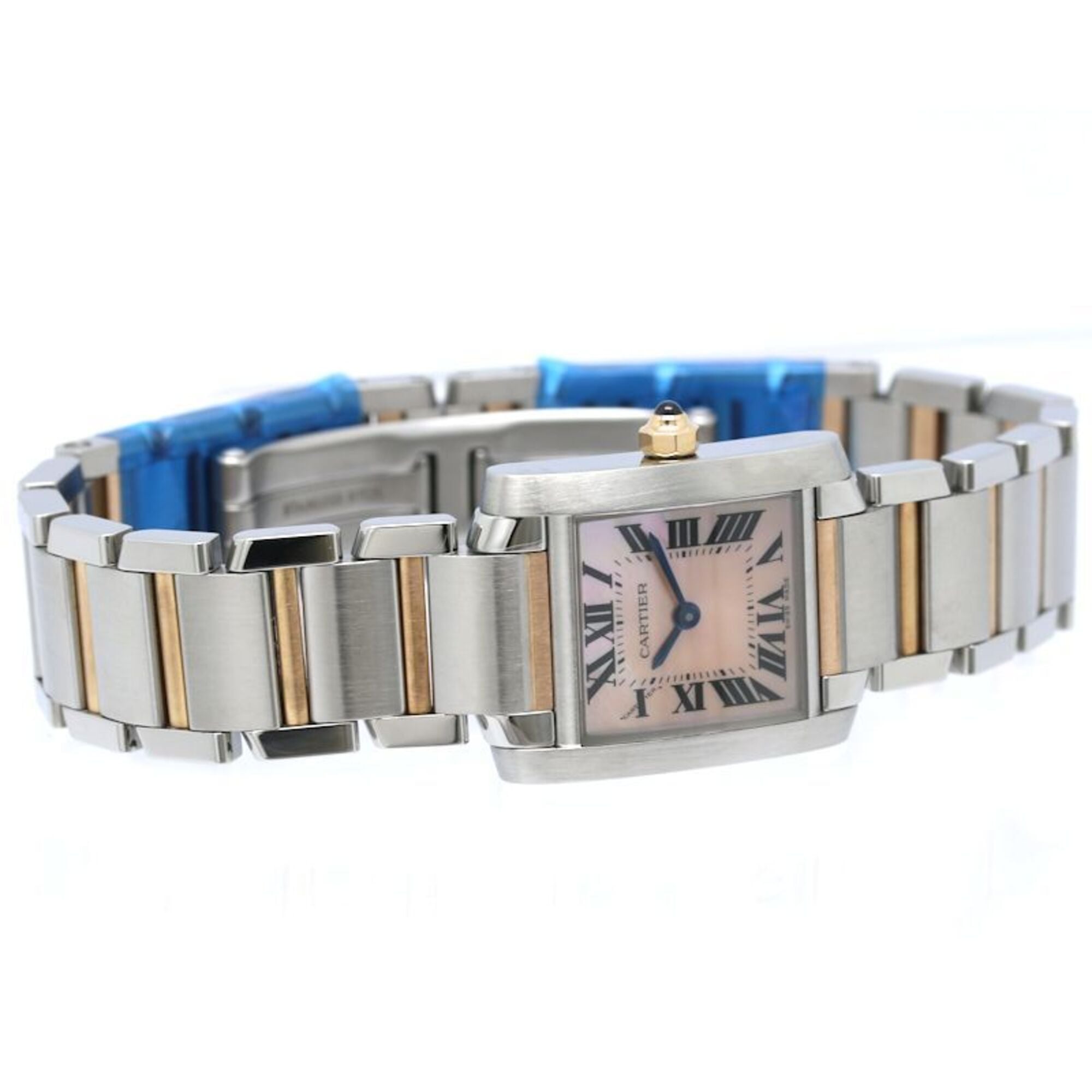 CARTIER Tank Française SM W51027Q4 Women's Watch SSx18KPG 40559 — Very Good