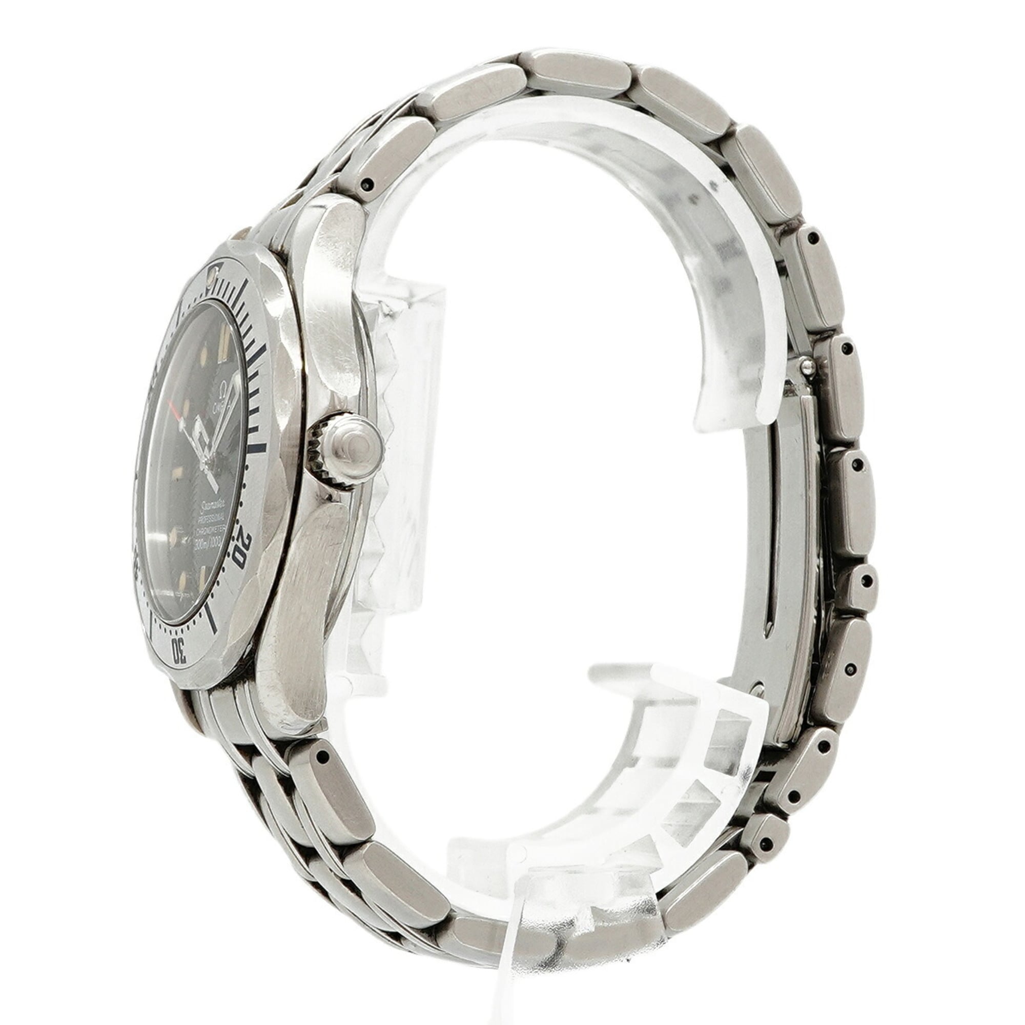 Omega Seamaster 300 Jacques Mayol Limited Edition (3000 pieces) 2553.41 Green Dial Watch (Boys' Size) — Good