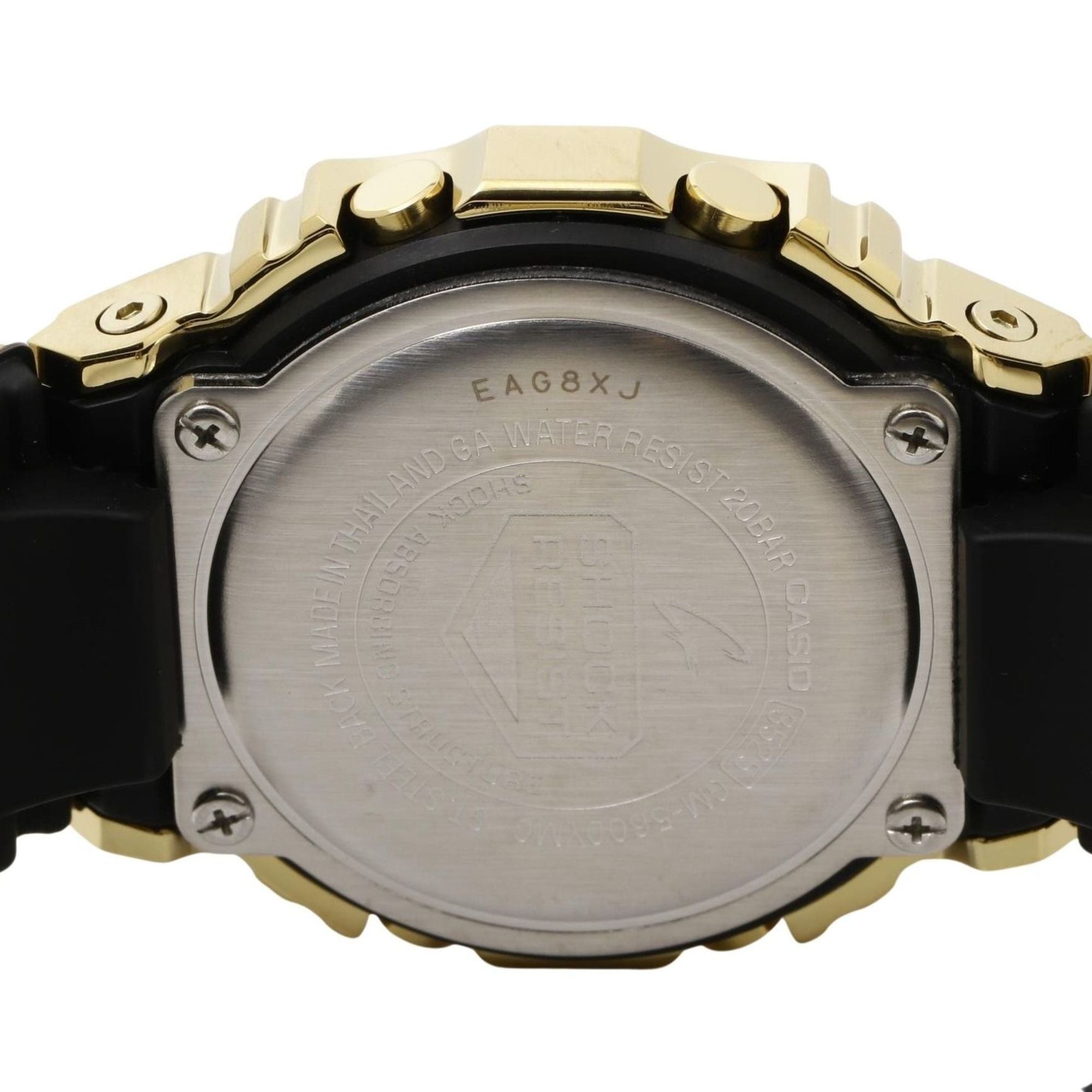 CASIO GSHOCK GM5600YMG9JF Men's Digital Watch, Gold/Black Resin/SS — New - Store Return