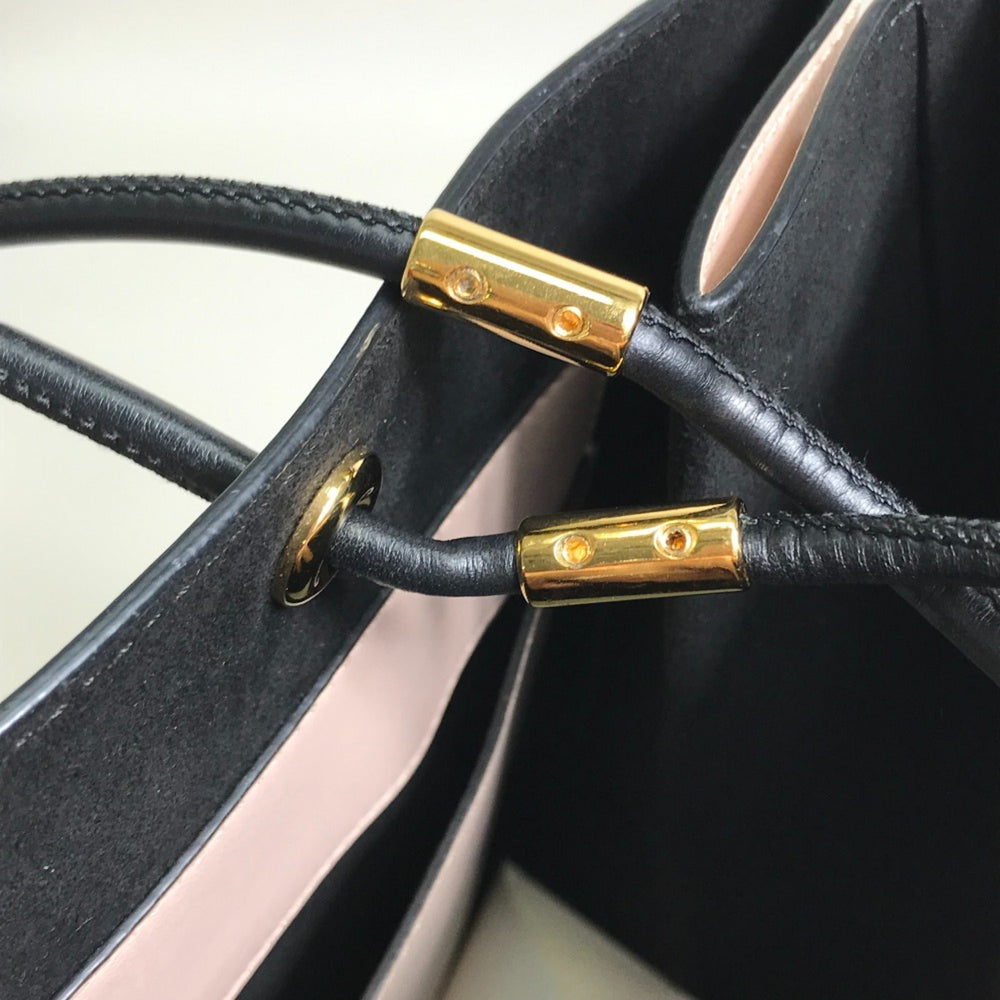 Fendi 8BH383 bag medium Tote Bag Pink Beige Light pink — Like New