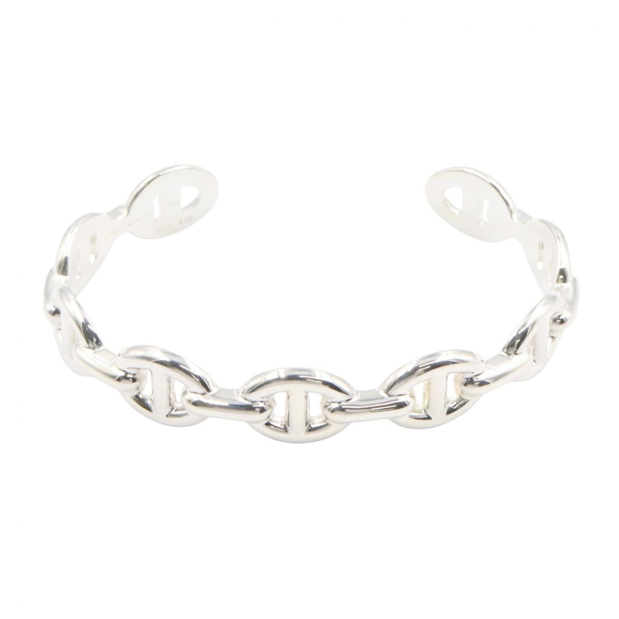 Hermes Chaine d'Ancre Enchainée Bracelet, Sterling Silver 925, Women's Tone — Like New
