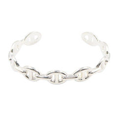Hermes Chaine d'Ancre Enchainée Bracelet, Sterling Silver 925, Women's Tone — Like New