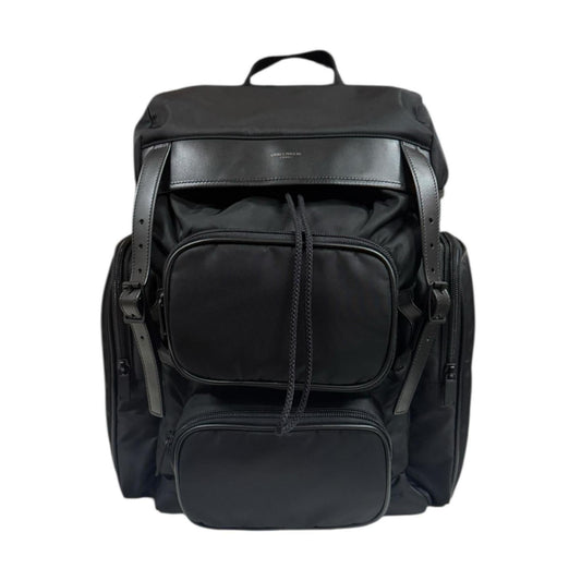 Saint Laurent City Multi-Pocket Backpack, Nylon 437110, Unisex.
