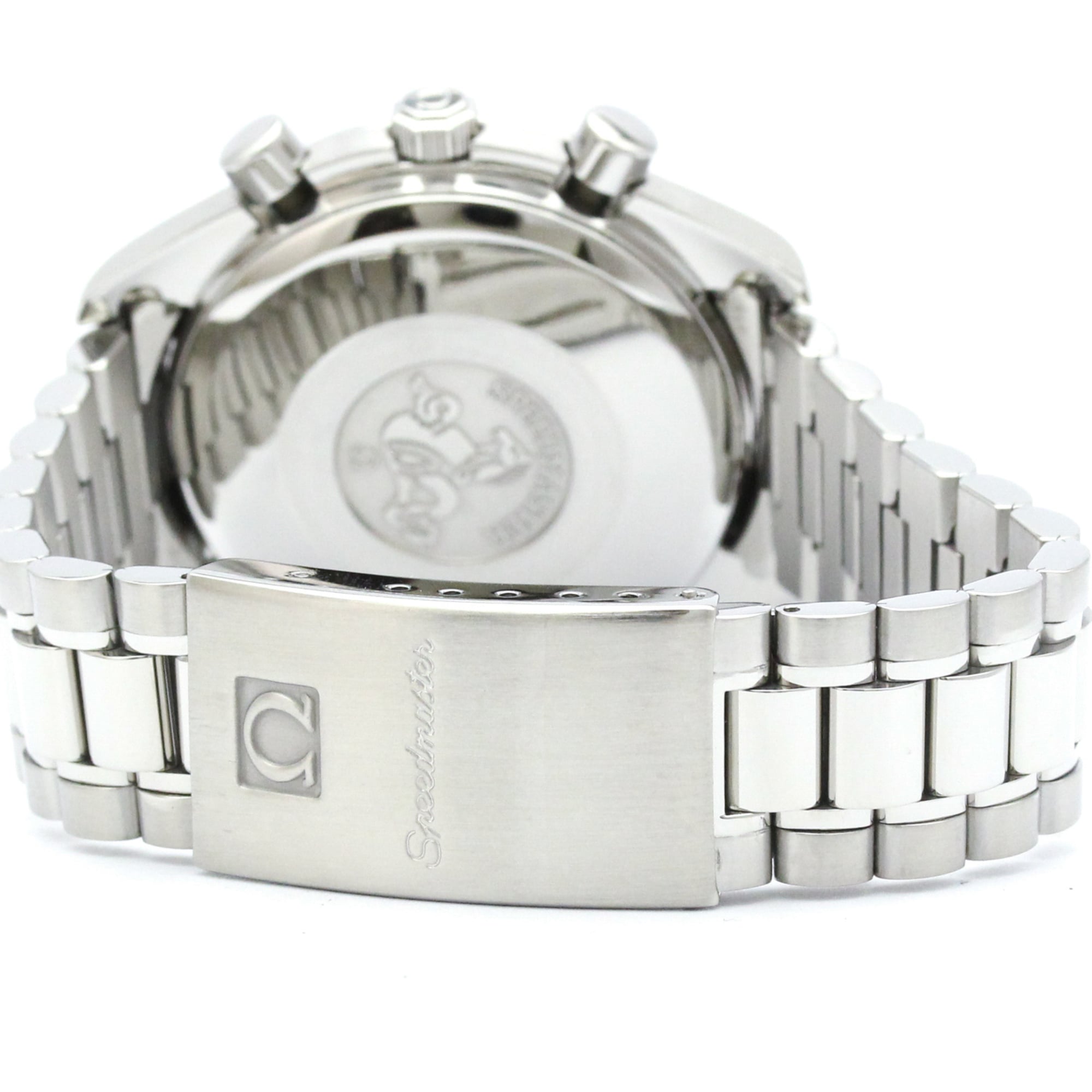 OMEGA Speedmaster Date Steel Automatic Mens Watch 3511.50 Polished — Very Good