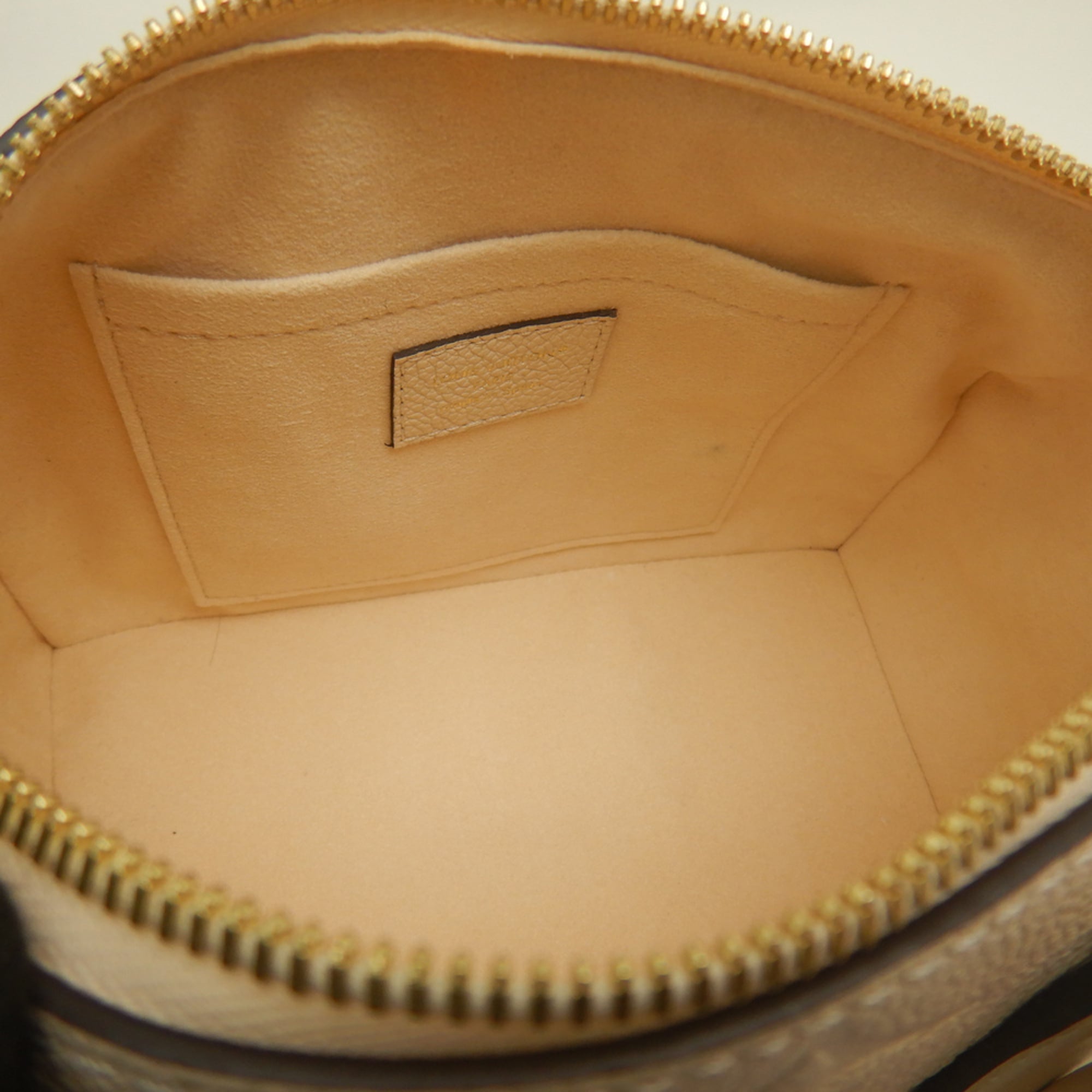 LOUIS VUITTON Monogram Empreinte Speedy Bandoulière 20 M58954 Handbag, Cream, Women's 254135 — Like New