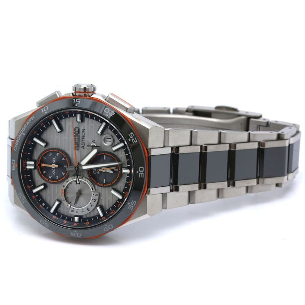 SEIKO Astron Nextar GPS Solar SBXC183 5X83-0AS0-1 (Limited Edition of 1200) Men's Watch, Ceramic x Titanium, 40534 — Good