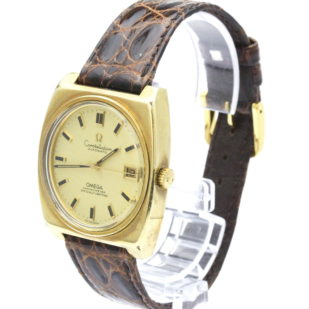 OMEGA Constellation Cal 1001 Gold Plated Automatic Mens Watch 166.063 Vintage — Good
