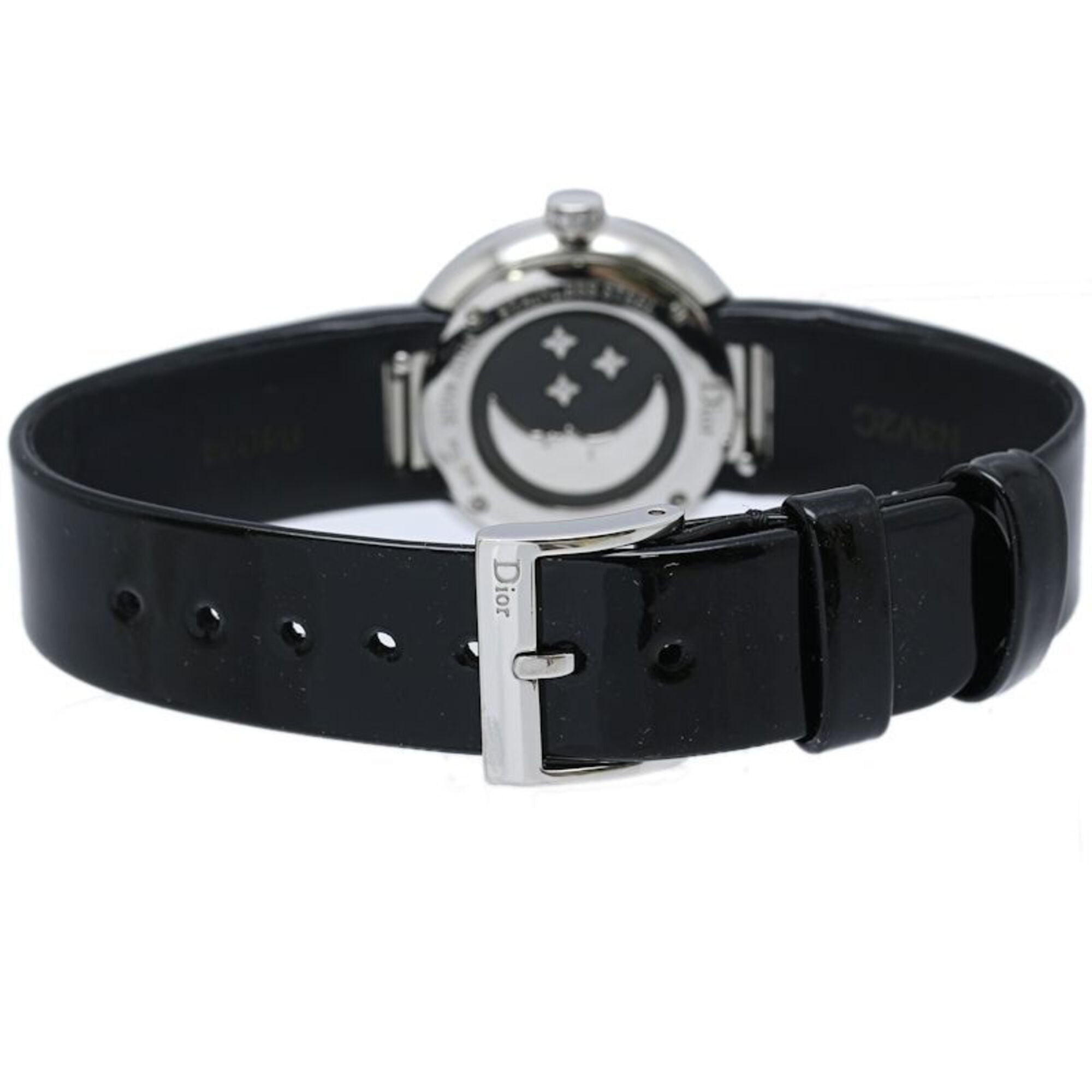 Dior La Rose Celeste Diamond Bezel CD04711X1001 Women's Watch Stainless Steel x Enamel 40453 — Good