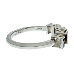 Fendi Men's Logo Ring, Size 19, Small, Silver — New - Store Return