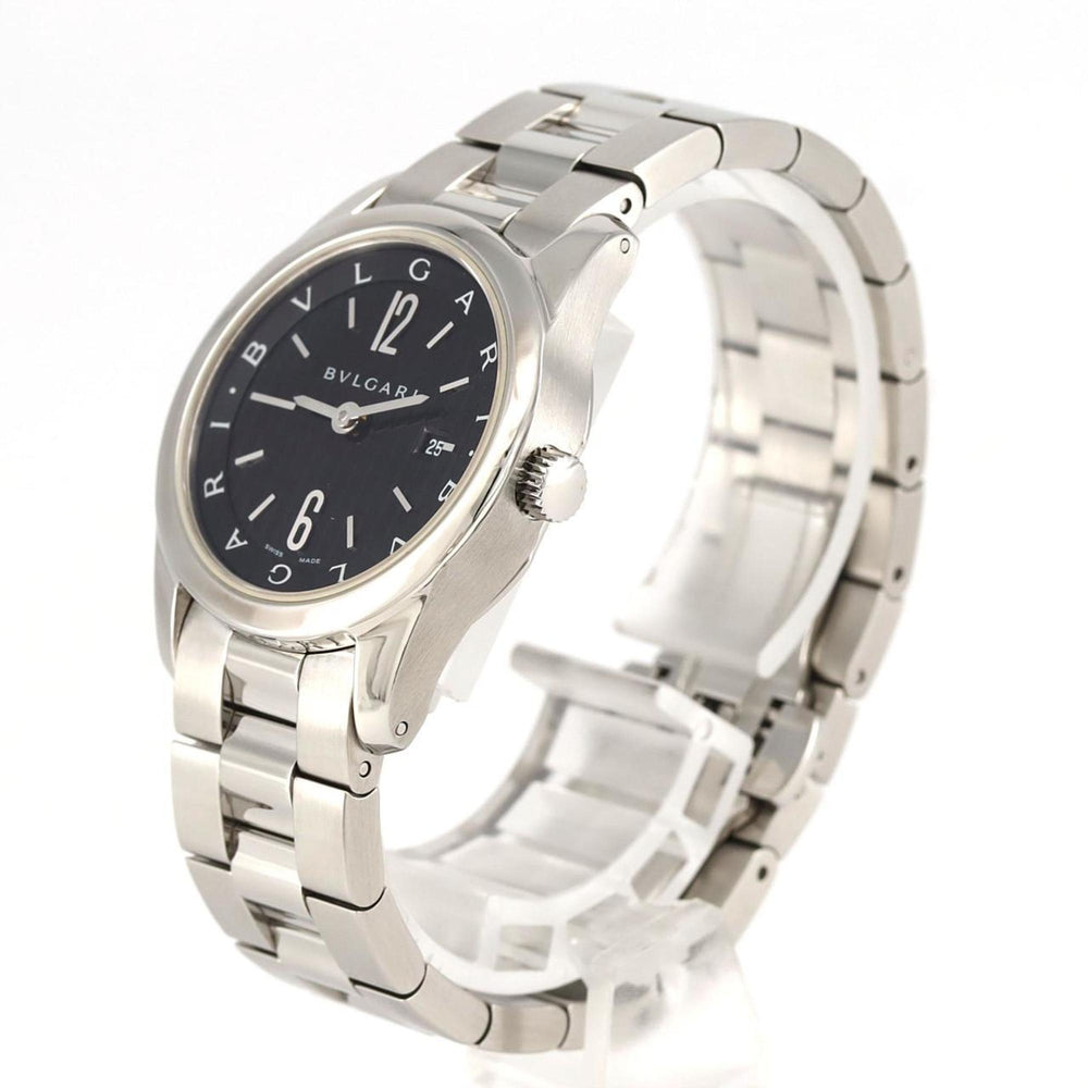 Bvlgari Solotempo ST30S ST30BSSD SS Wristwatch Quartz — Very Good
