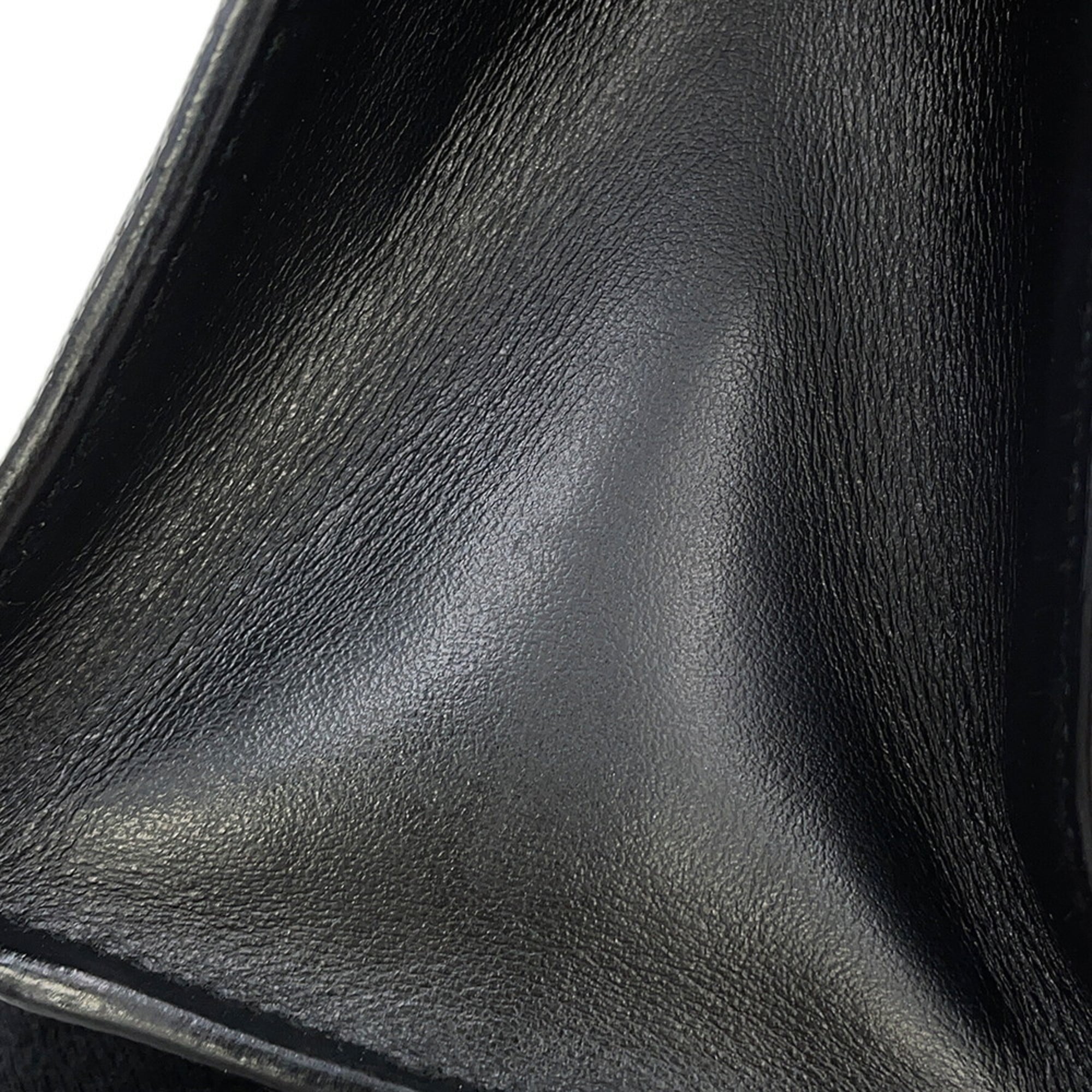 Prada Saffiano Leather Chain Shoulder Bag 1BD127 PRADA Black