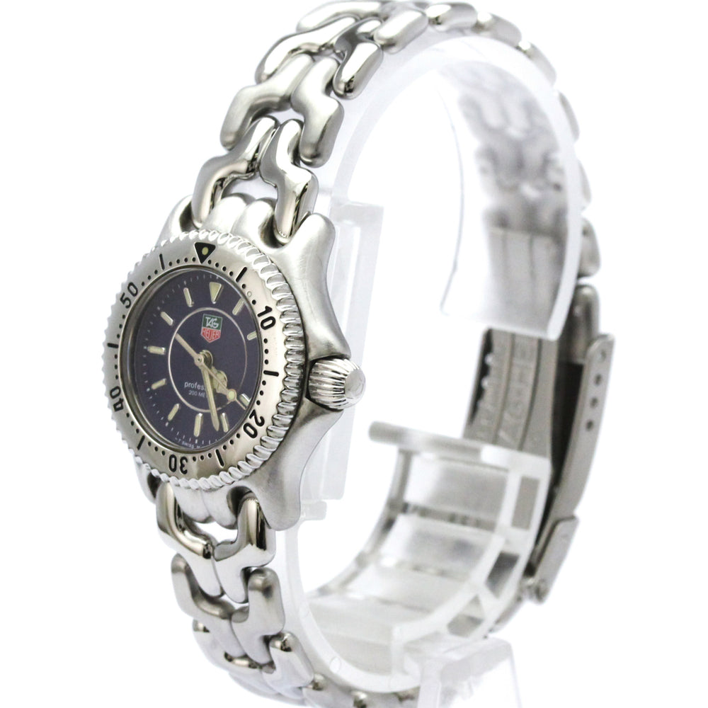 TAG HEUER Sel Professional 200M Steel Quartz Ladies Watch WG141A Polished — Very Good