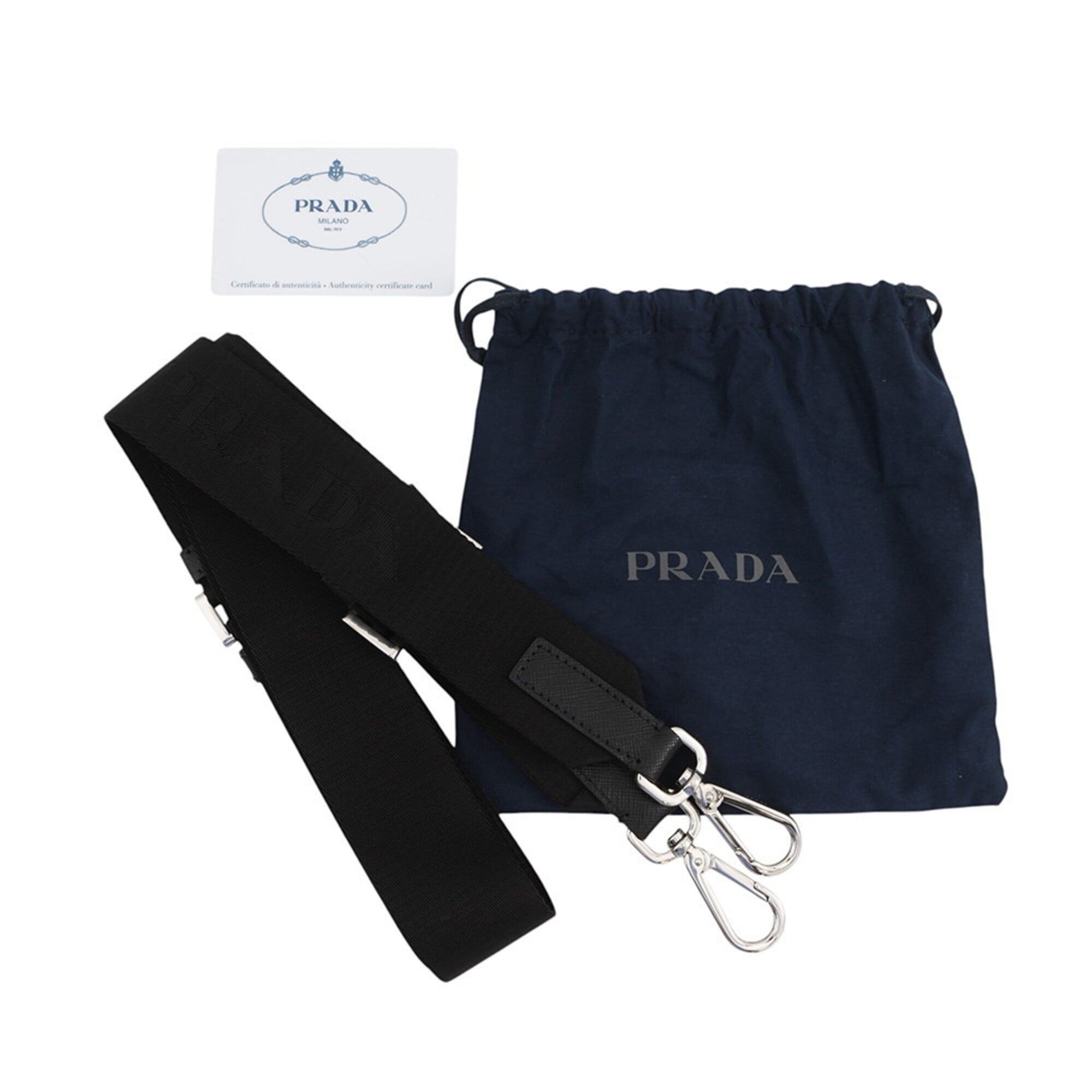 Prada Triangle Tote Bag Tessuto Saffiano Re-Nylon Nylon 2VG064 PRADA Black Handbag — Like New