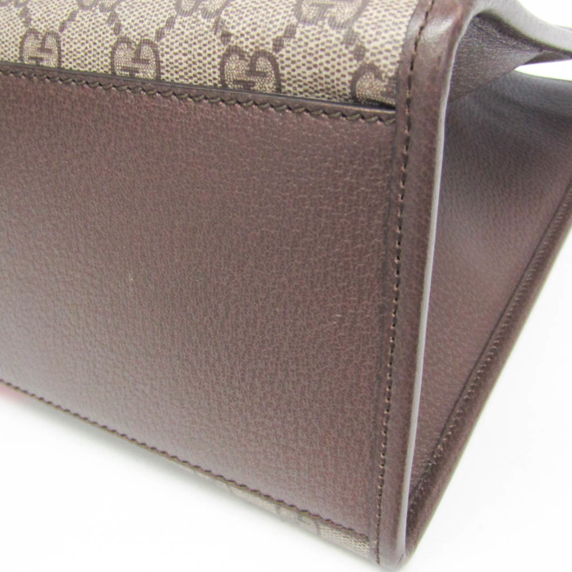 Gucci Gucci Interlocking Gucci Tiger Medium Tote 687827 Men,Women GG Supreme,Leather Shoulder Bag,Tote Bag Beige,Brown — Like New