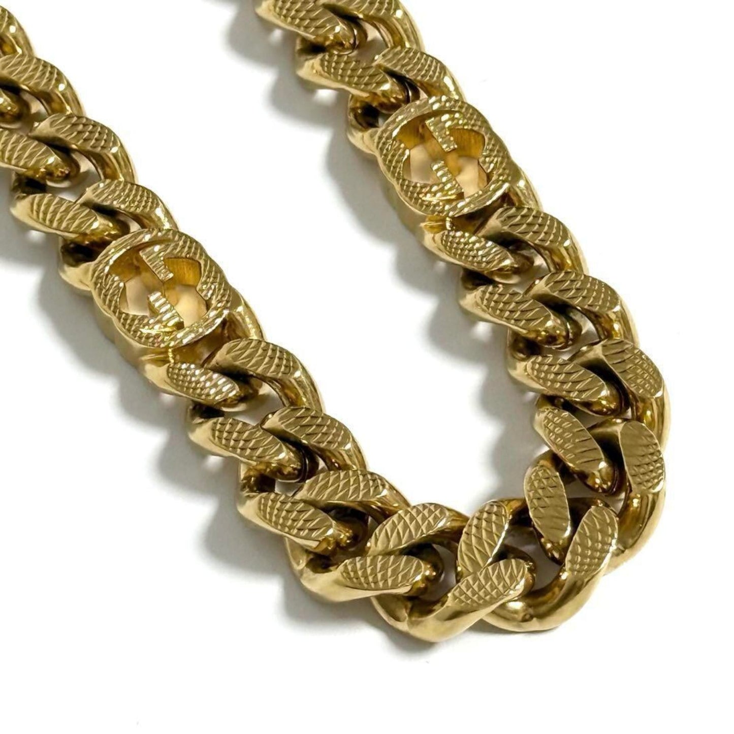 Gucci Women's Interlocking Gormet Chain Necklace