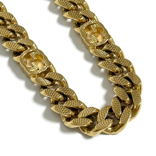 Gucci Women's Interlocking Gormet Chain Necklace