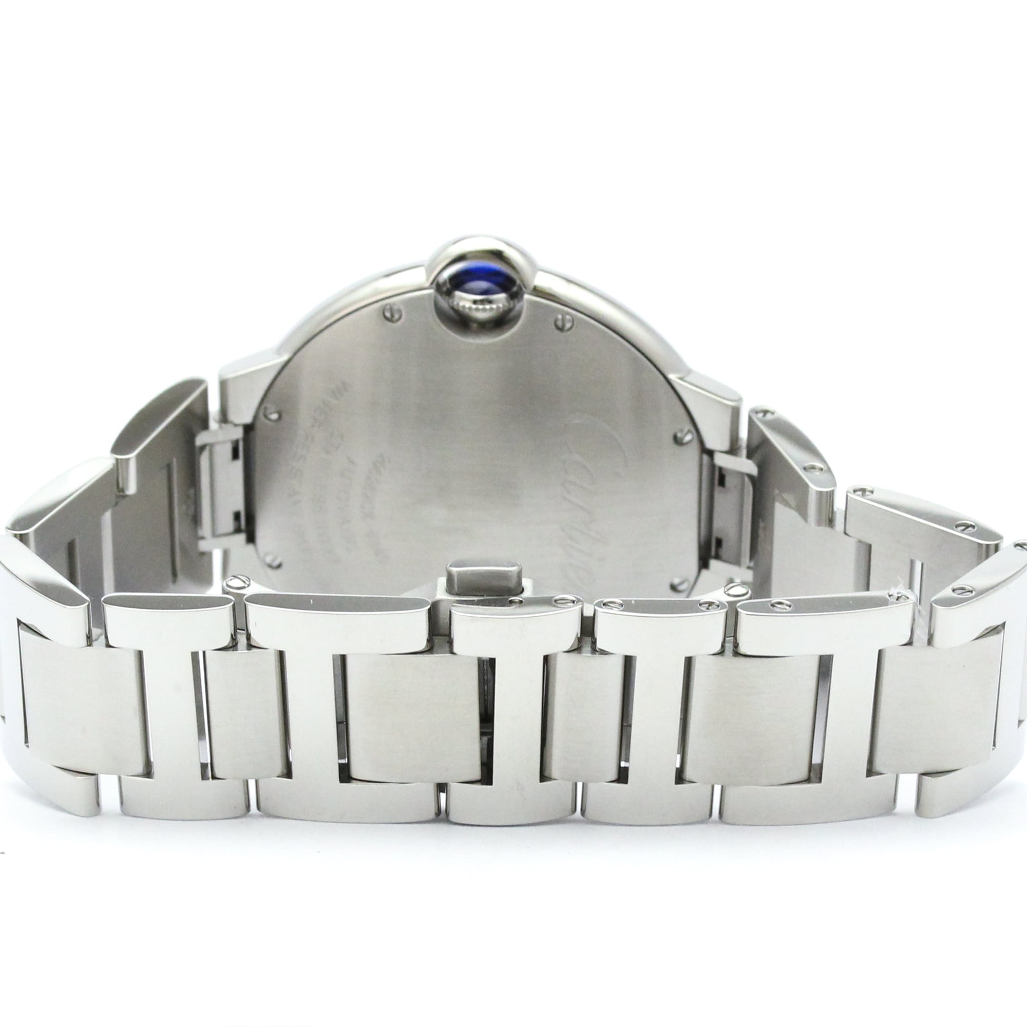 CARTIER Ballon Bleu Steel Automatic Mens Watch WSBB0060 Polished — Very Good