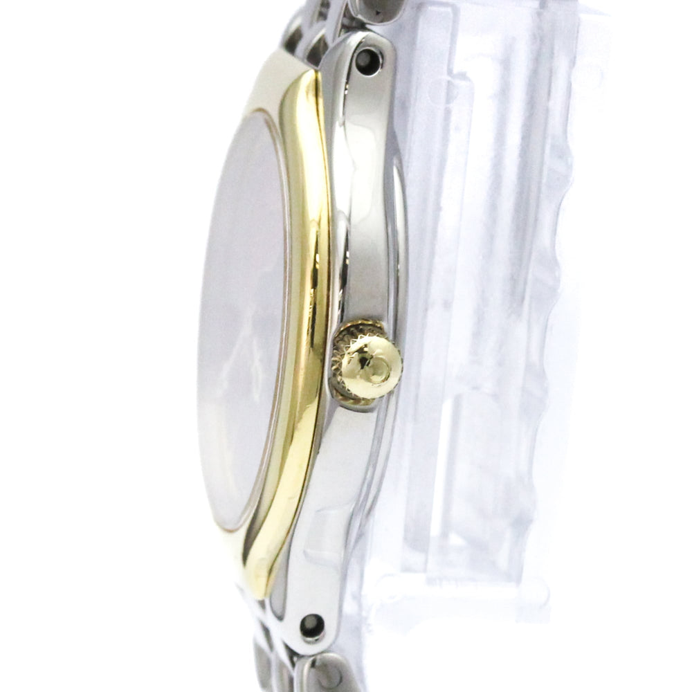 OMEGA De Ville Symbol 18K Gold Steel Quartz Ladies Watch 795.0901 Polished — Very Good