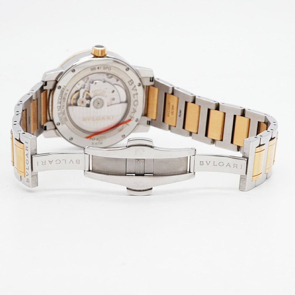 Bvlgari Combination BB41SPG White Dial Men's Watch — Good
